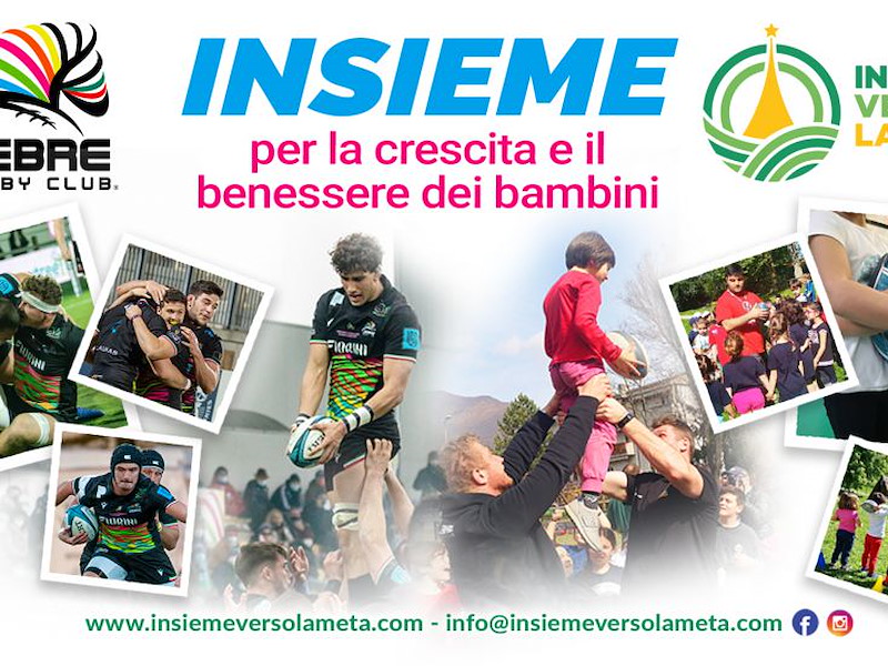LO SPORT COME STRUMENTO DI CRESCITA E BENESSERE: STRETTA LA PARTNERSHIP EDUCATIVA TRA ZEBRE RUGBY CLUB E INSIEME VERSO LA META
