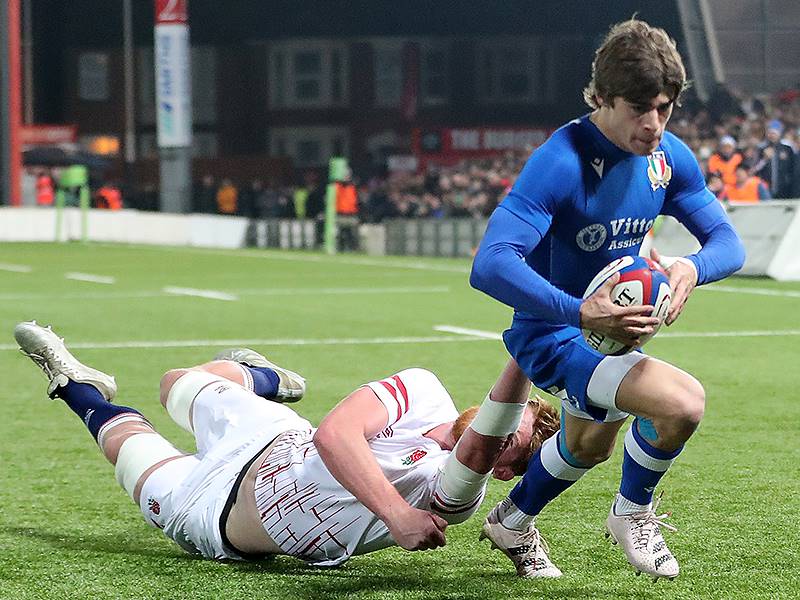 IL MEDIANO DELL’ITALIA U20 FILIPPO BOZZONI PASSA ALLE ZEBRE