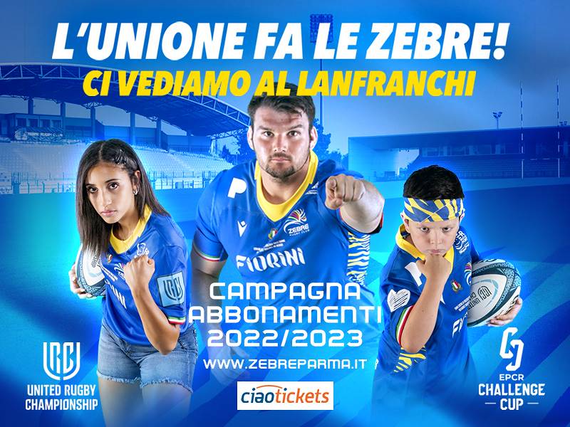 “L’UNIONE FA LE ZEBRE!”: AL VIA LA CAMPAGNA ABBONAMENTI PER LA STAGIONE 2022/23