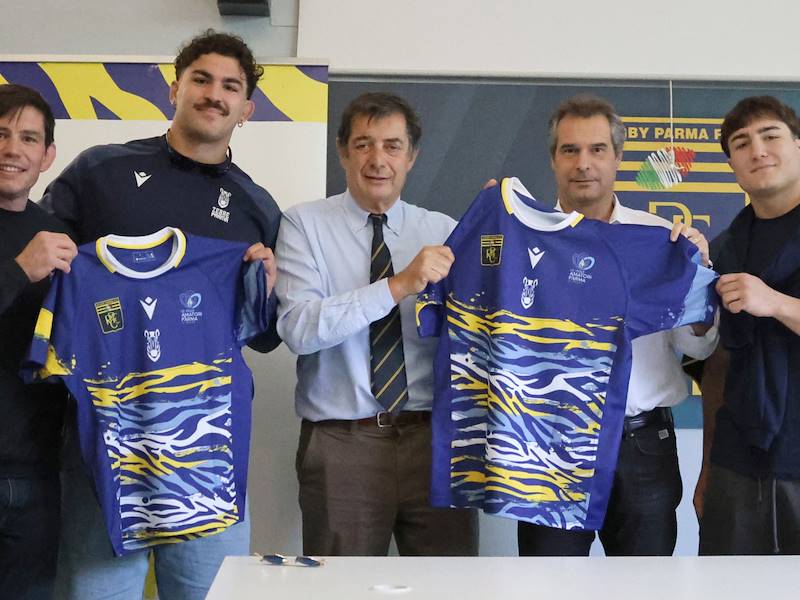 Rugby giovanile: nuova maglia e progetto Zebre Parma, Viole e Rugby Parma