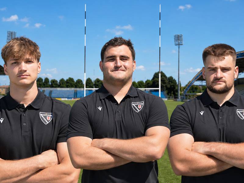 Accordo tra Zebre Parma e Petrarca Rugby per Barbatti, Pisani e Passarella
