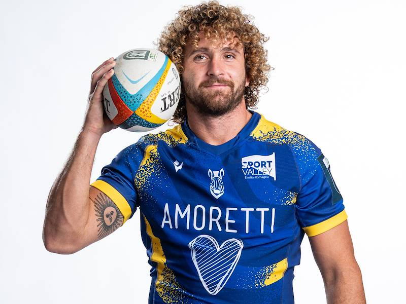 Il flanker argentino Stavile allunga il contratto con le Zebre fino al 2028