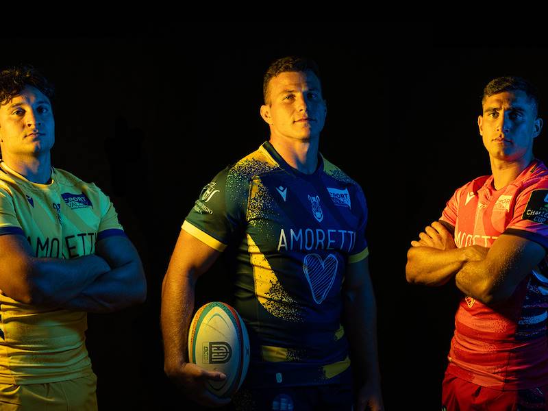 Zebre Parma and Macron unveil new 2025/26 kits