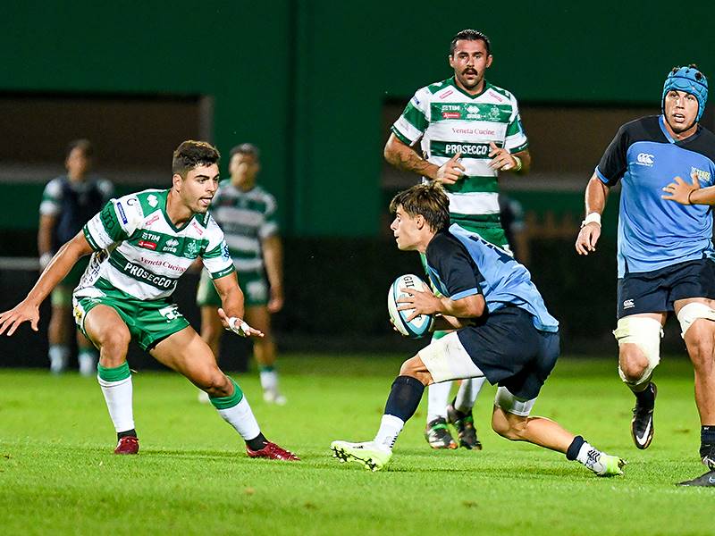 LE ZEBRE CREANO E SCIUPANO AL MONIGO: IL BENETTON RUGBY PASSA 26-22