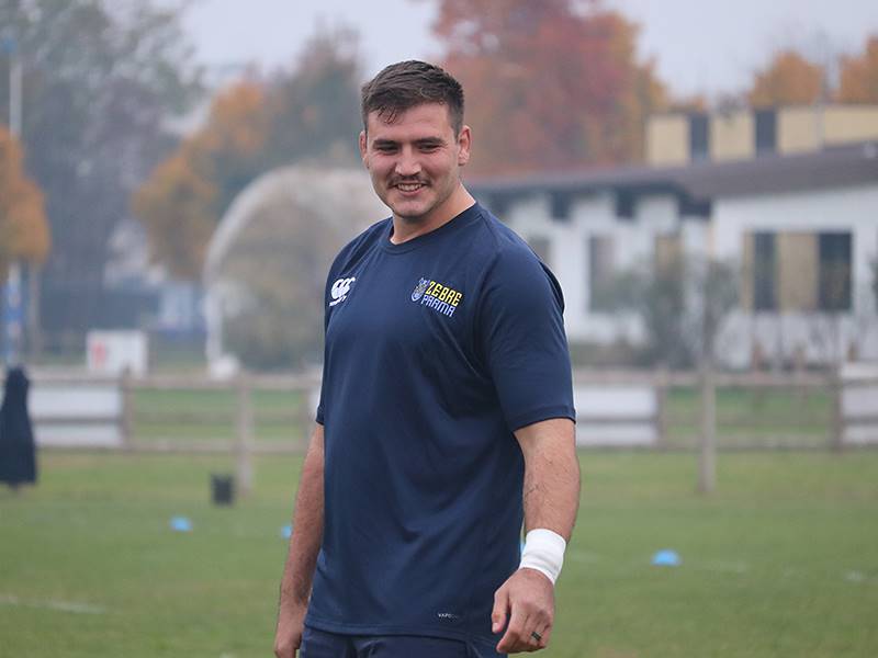 JAKE POLLEDRI VICINO ALL’ESORDIO CON LE ZEBRE
