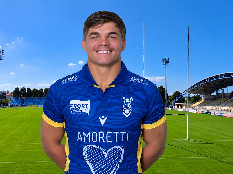 Zane Bester arriva alle Zebre Parma in prestito dai Griquas