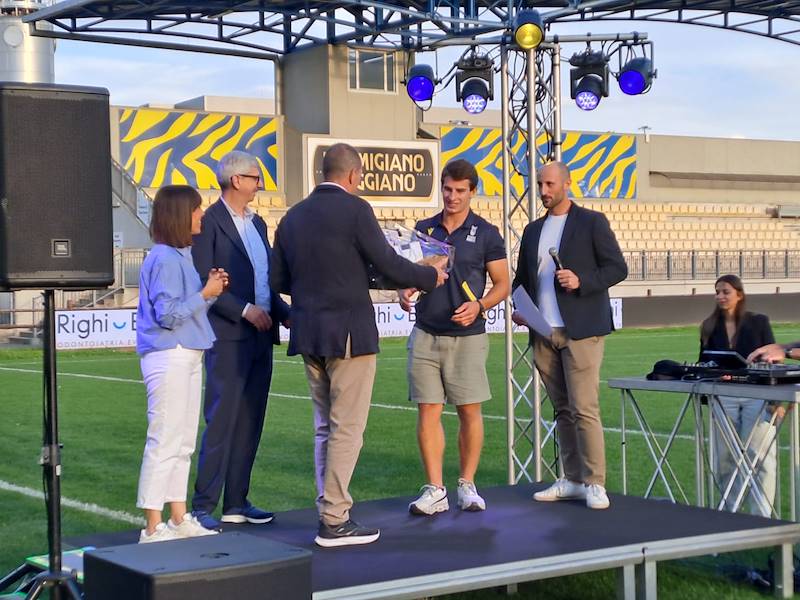 Festa di fine anno: le Zebre premiano le Zebre