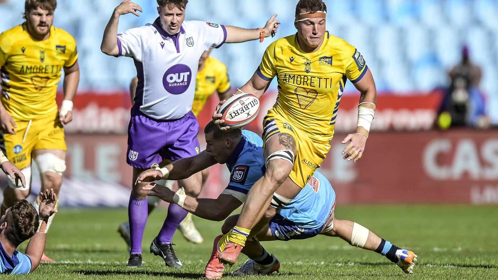 Penultima  di URC: a Pretoria finisce 54-19 tra Bulls e Zebre