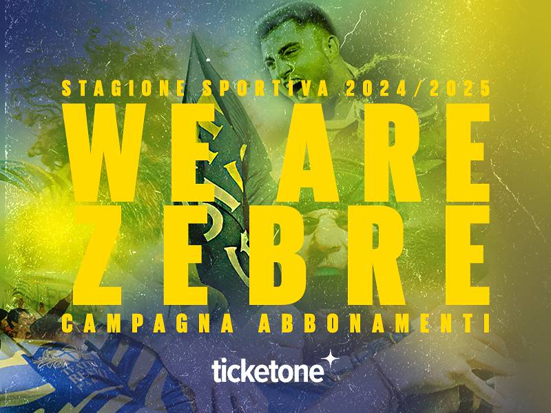 AL VIA LA CAMPAGNA ABBONAMENTI PER LA STAGIONE 2024/25