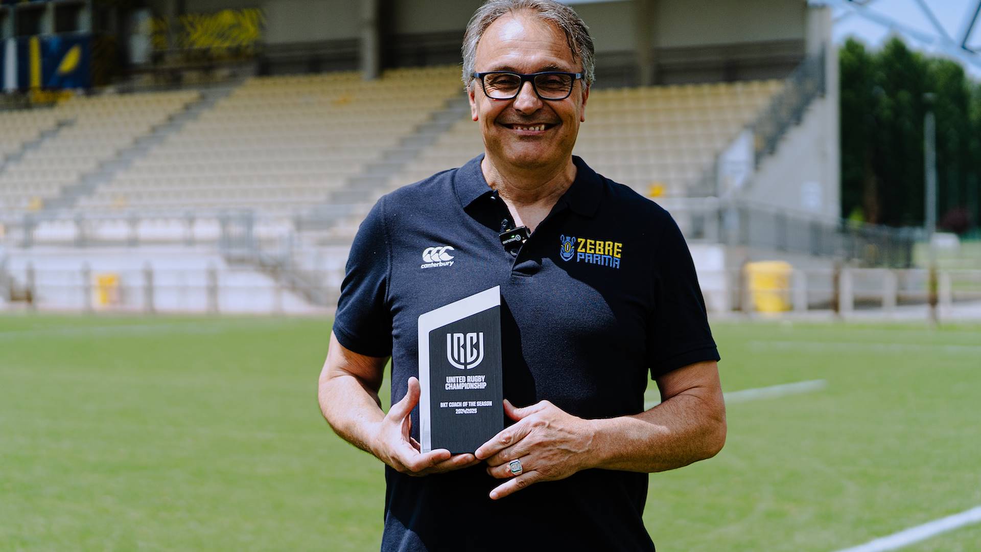 Massimo Brunello eletto Coach of the Season dello United Rugby Championship