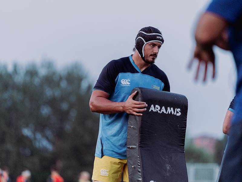 Le Zebre Parma in visita dai Falchi Rugby Lomellina per un allenamento guidato il 19 novembre
