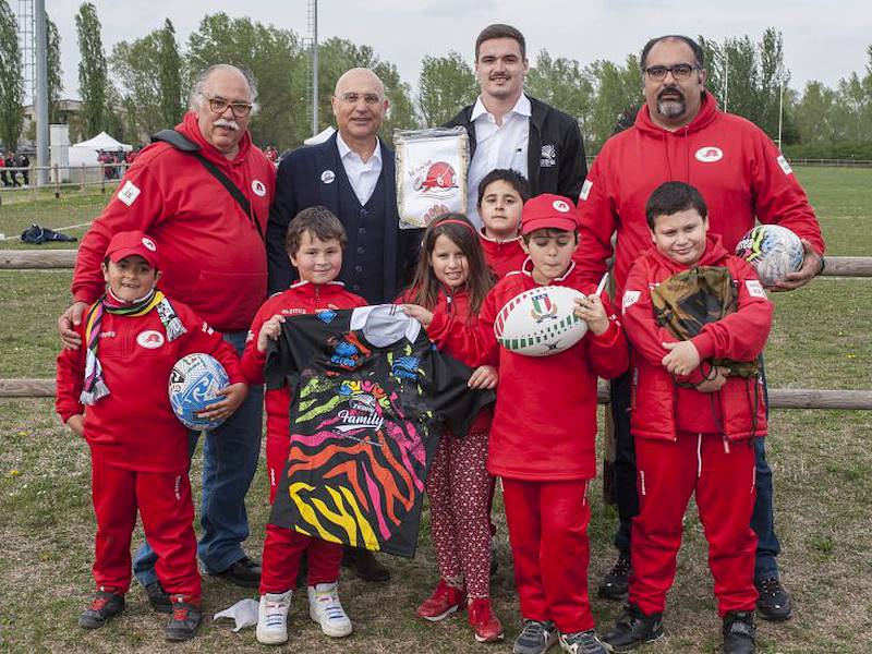 I LIGURI DEL REDS RUGBY IN TRASFERTA A PARMA IN OCCASIONE DELL’INIZIO DELLA NUOVA STAGIONE DELLE ZEBRE