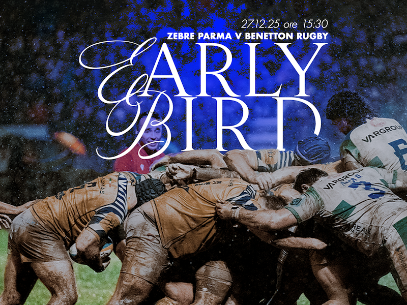 Derby Zebre-Benetton: prezzi bloccati solo fino al 30/11