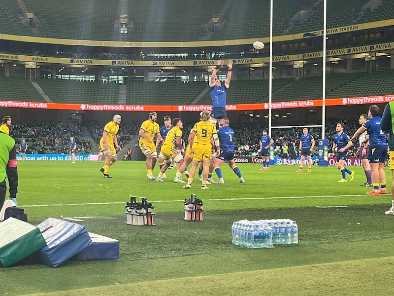 URC: a Dublino Zebre battute 50-26 dal Leinster, ma 1 punto bonus