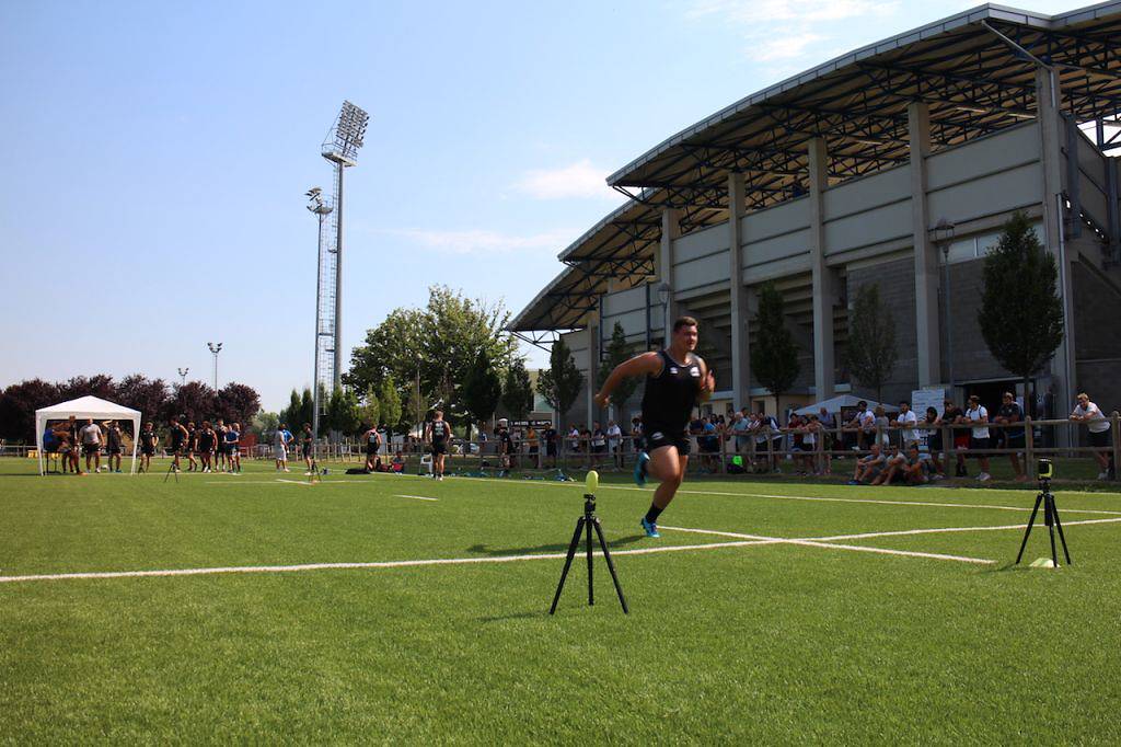 PARTITA UFFICIALMENTE LA STAGIONE 2018/19 DELLO ZEBRE RUGBY CLUB TEST COL PRIMO DI GIORNO DI TEST A PARMA