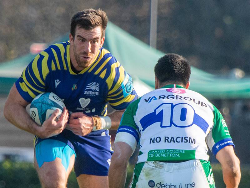 10 CAMBI NEL XV DELLE ZEBRE, IN CAMPO SABATO A PARMA PER IL DERBY DI RITORNO COL BENETTON RUGBY