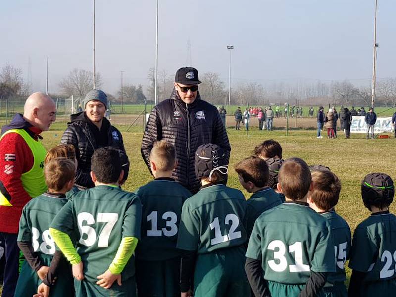 ZEBRE FAMILY – BIAGI, MINOZZI E VIOLI PRESENTI TRA I MINIRUGBY DI FIORENZUOLA