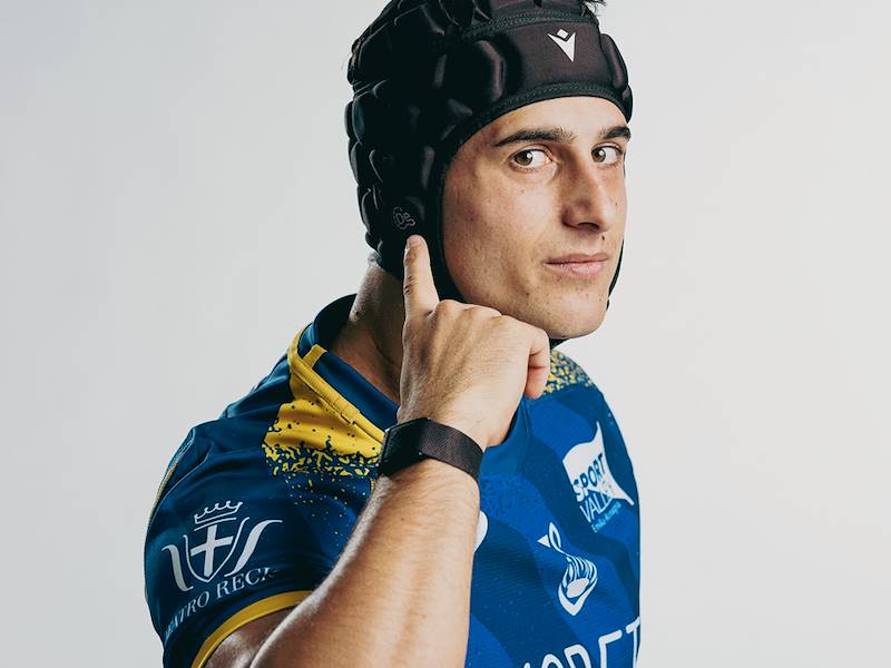 L'ala Simone Gesi rinnova con le Zebre fino al 2028