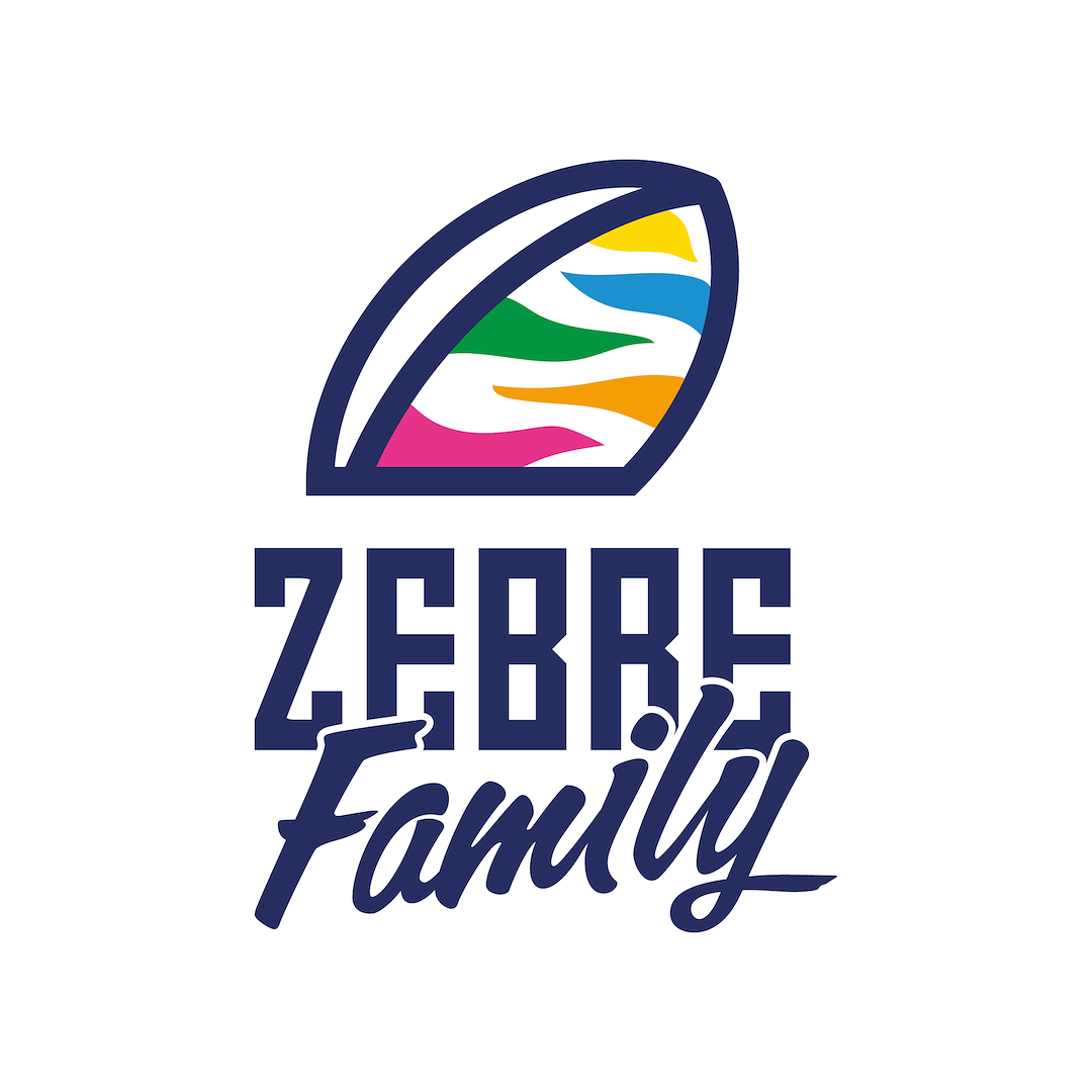 Il nuovo logo della “Zebre Family”: