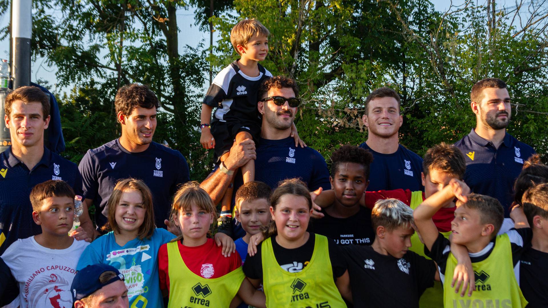 Prima iniziativa lunedì con l’associazione rugby integrato Gamberi Gialloblù