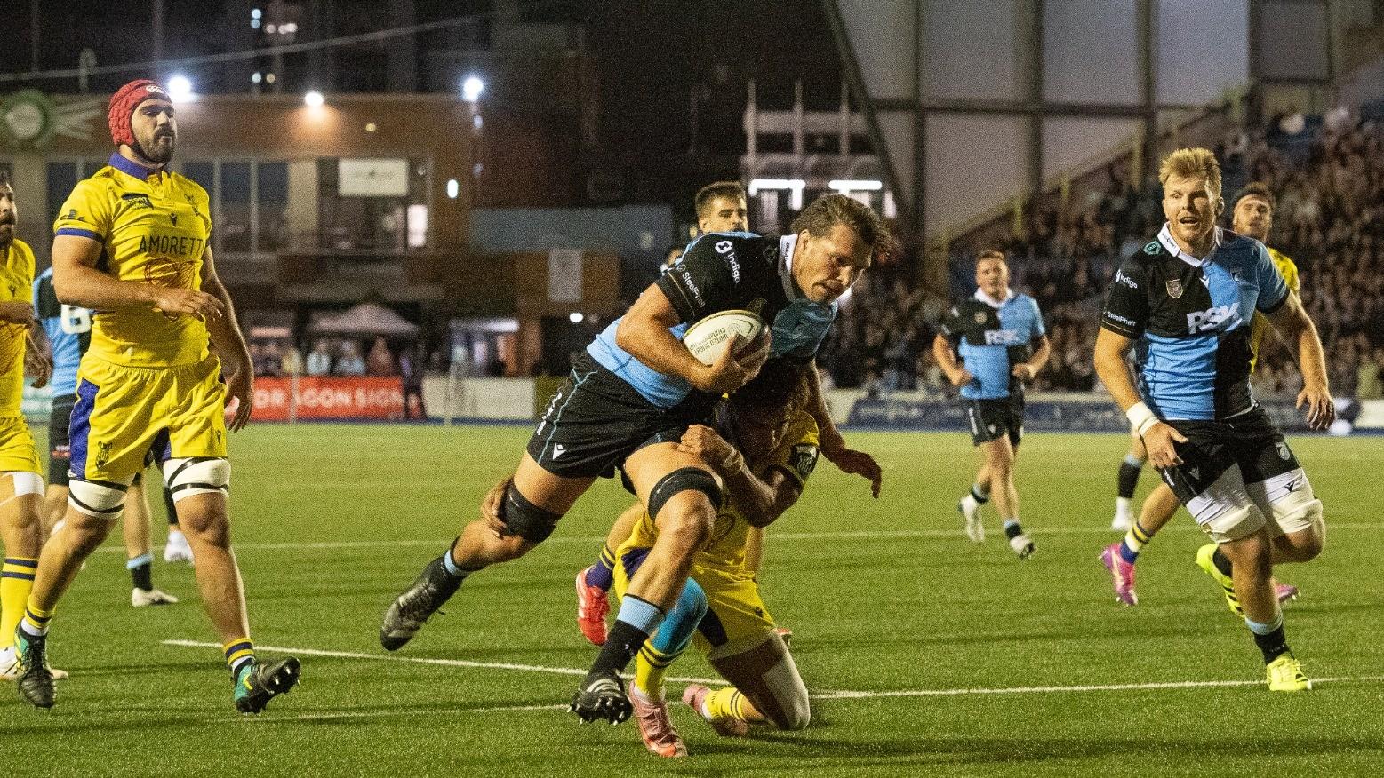Four tries for Brunello’s side, who mounted a fierce second-half comeback