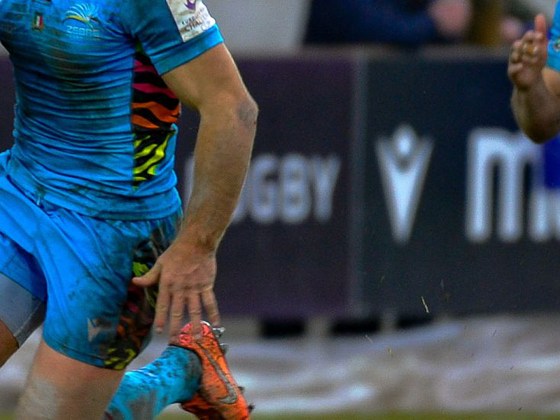 LA DIFESA DELLE ZEBRE CEDE SOLAMENTE ALL’ULTIMO MINUTO: I BRISTOL BEARS TROVANO ALLO SCADERE IL PAREGGIO NEL 6° TURNO DI CHALLENGE CUP