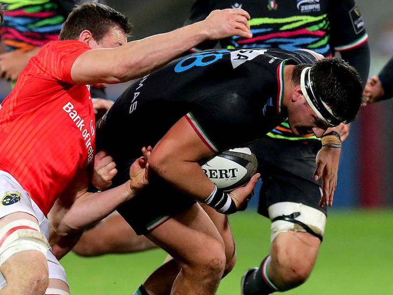 TANTO CORAGGIO PER LE GIOVANI ZEBRE, TRAVOLTE AL THOMOND PARK DAL MUNSTER