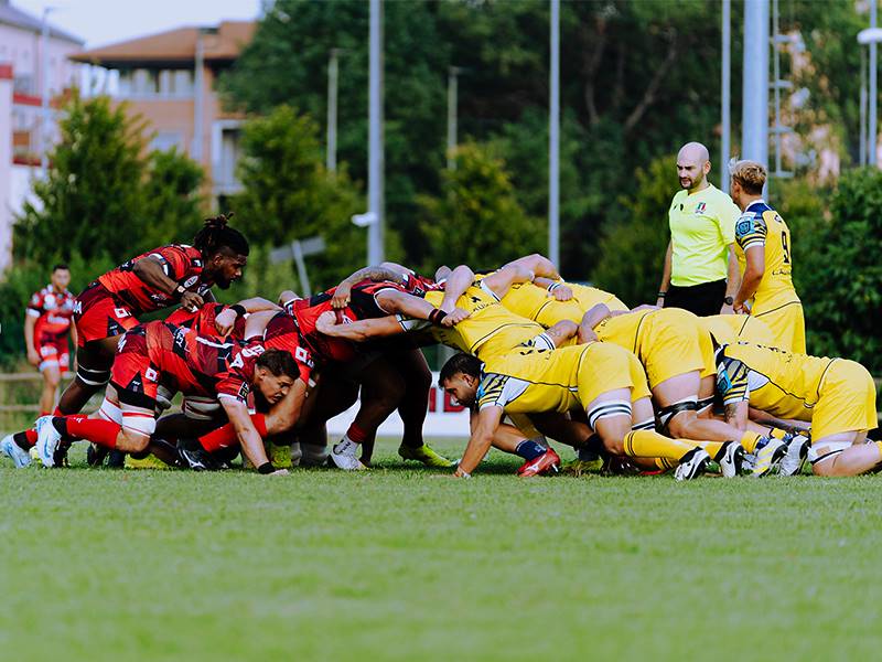 ZEBRE E OYONNAX PAREGGIANO 17-17 A PARMA