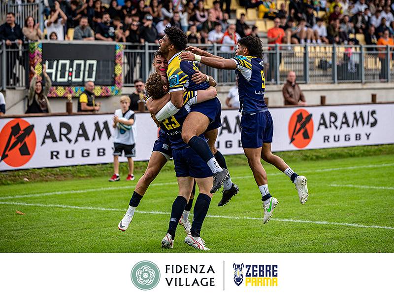 FIDENZA VILLAGE E' OFFICIAL PARTNER DI ZEBRE PARMA