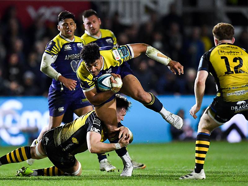 TROPPI ERRORI CONDIZIONANO LA GARA DELLE ZEBRE A NEWPORT