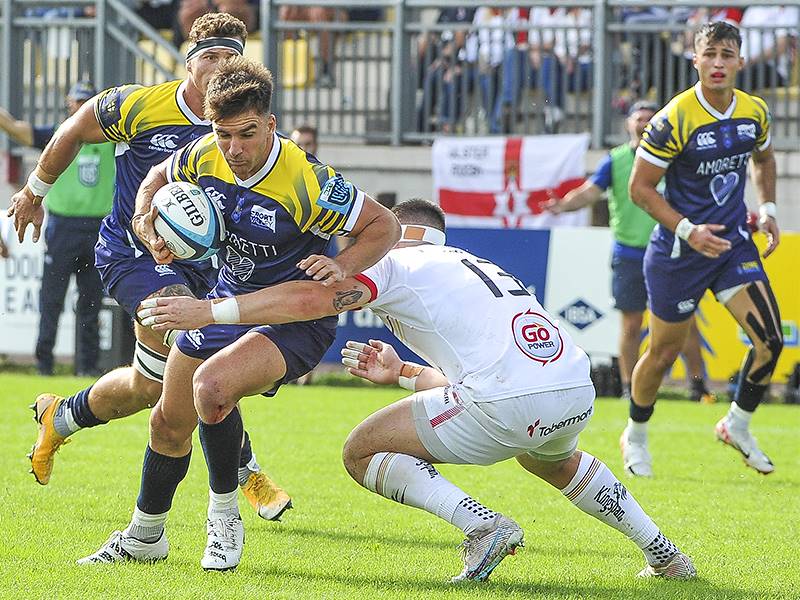 DELLE BELLE ZEBRE SFIORANO IL SUCCESSO CASALINGO CONTRO LA CORAZZATA ULSTER