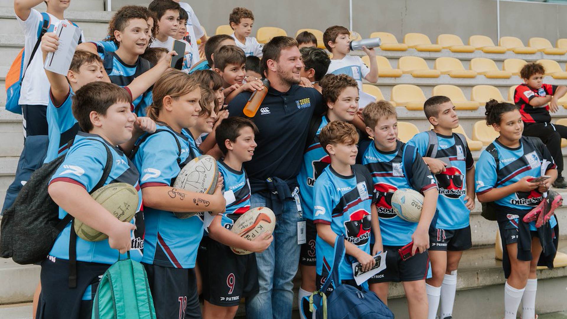 Orgoglio rugby, Zebre in tour tra Emilia e Lombardia