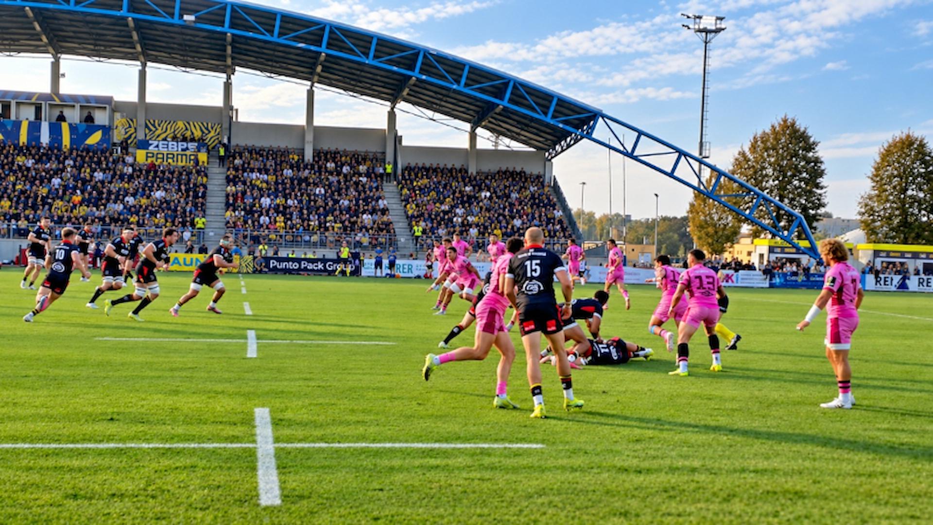Challenge Cup: il primo round finisce Zebre Parma-Ulster Rugby 21-40